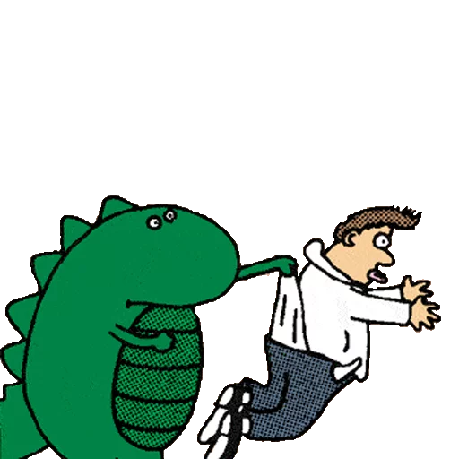 🦖 Стикер «Dilbert» для Telegram
