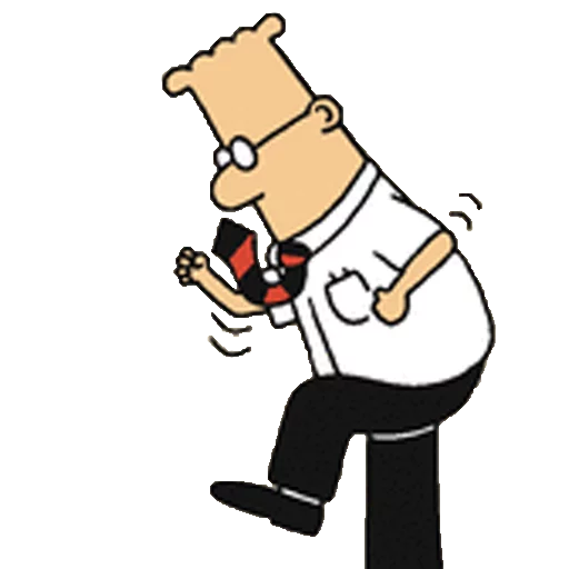 Стикерпак Dilbert для Telegram