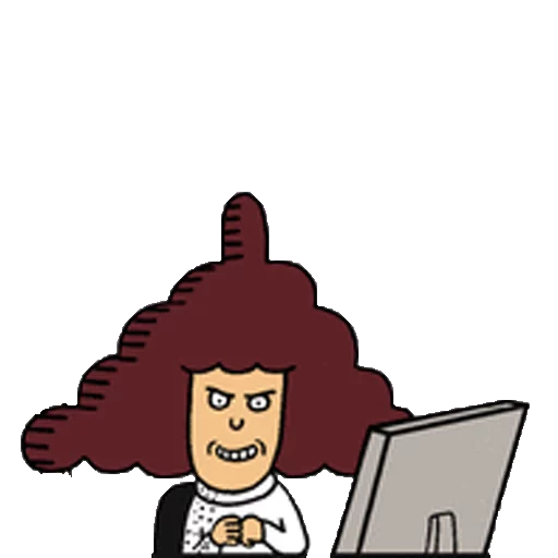 😈 Стикер «Dilbert» для Telegram