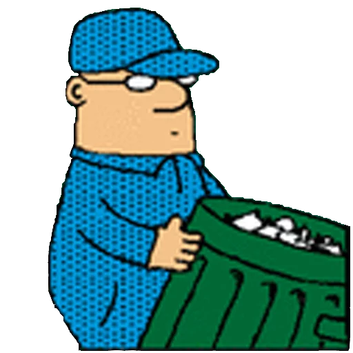 😶 Стикер «Dilbert» для Telegram