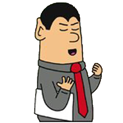 😌 Стикер «Dilbert» для Telegram