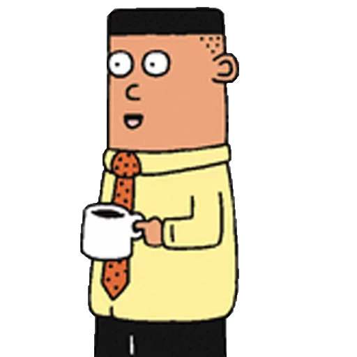 😀 Стикер «Dilbert» для Telegram