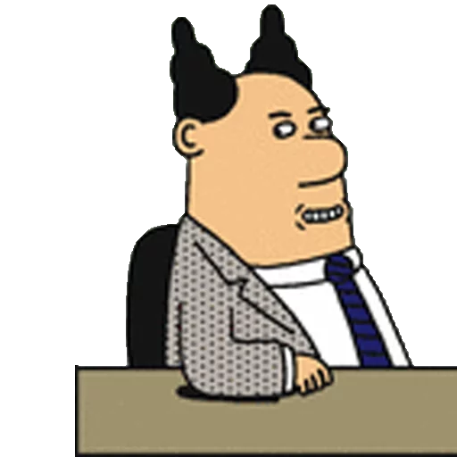 😏 Стикер «Dilbert» для Telegram