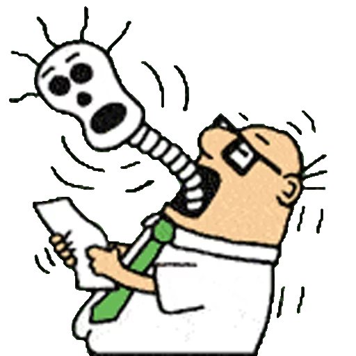 😱 Стикер «Dilbert» для Telegram