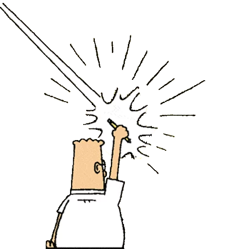 🙌 Стикер «Dilbert» для Telegram