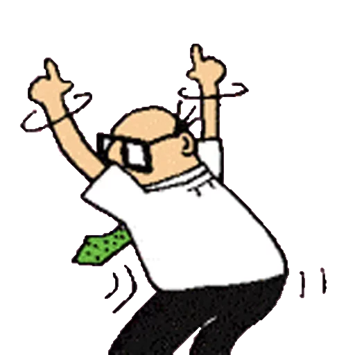 ✊ Стикер «Dilbert» для Telegram