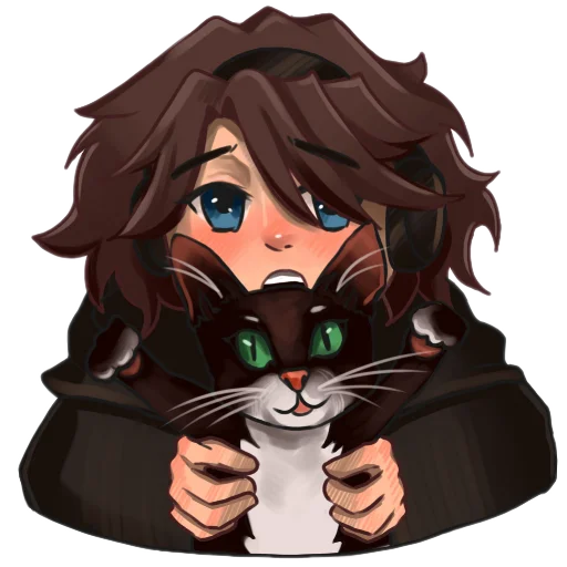 🐱 Стикер «Дилон» для Telegram
