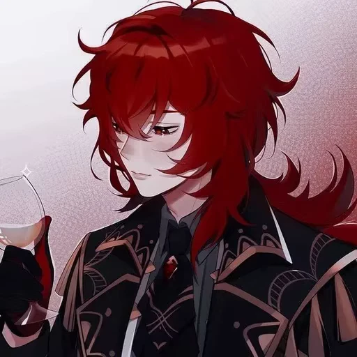 🍷 Стикер «Diluc» для Telegram