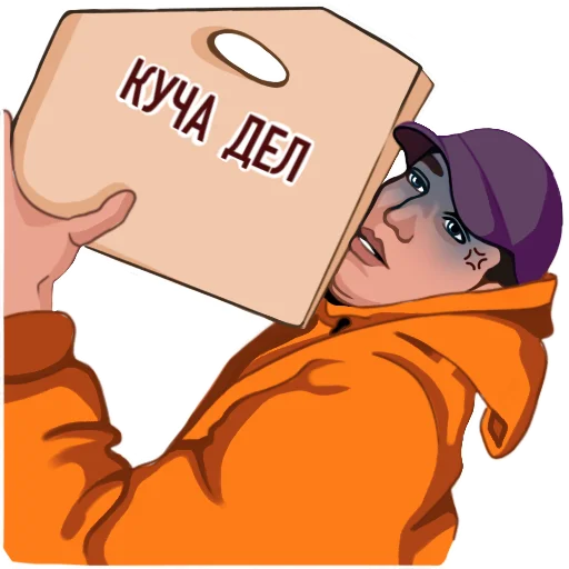 😨 Стикер «DimaMaslennikovKDM» для Telegram