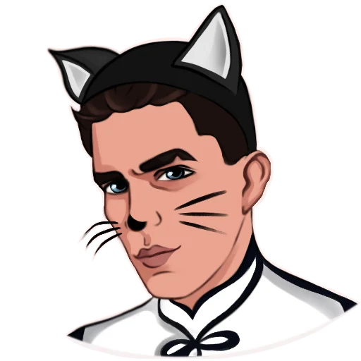 😺 Стикер «DimaMaslennikovKDM» для Telegram