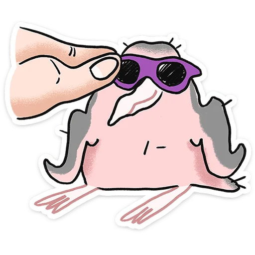 😎 Стикер «Птенец Дима» для Telegram