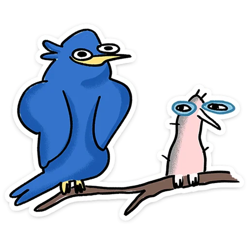 🐦 Стикер «Птенец Дима» для Telegram