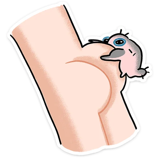 🐦 Стикер «Птенец Дима» для Telegram