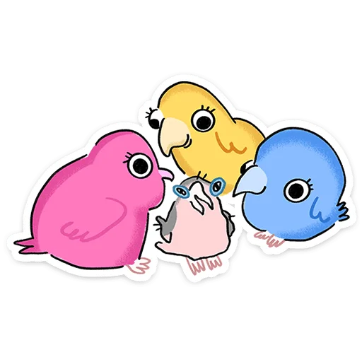 🛀 Стикер «Птенец Дима» для Telegram
