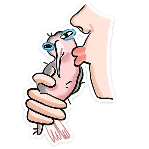 😘 Стикер «Птенец Дима» для Telegram