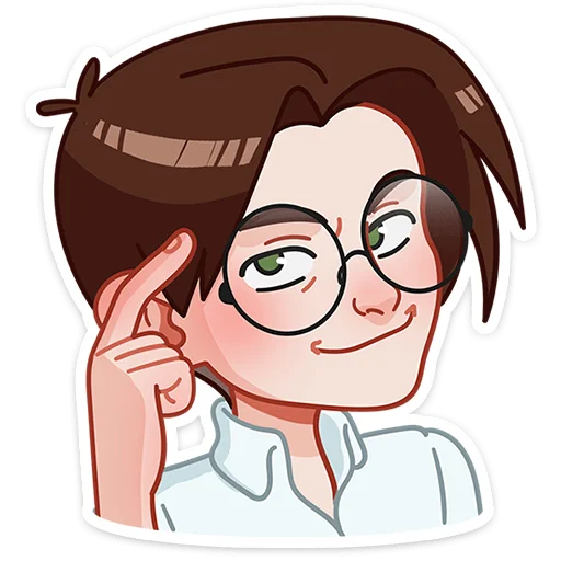 ☝️ Стикер «Димка» для Telegram