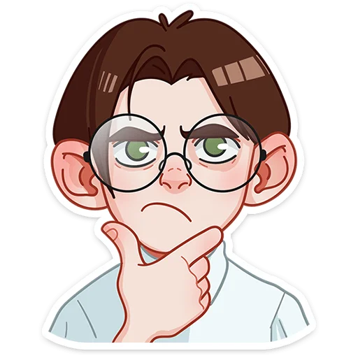 🤔 Стикер «Димка» для Telegram