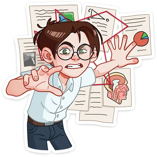🤔 Стикер «Димка» для Telegram