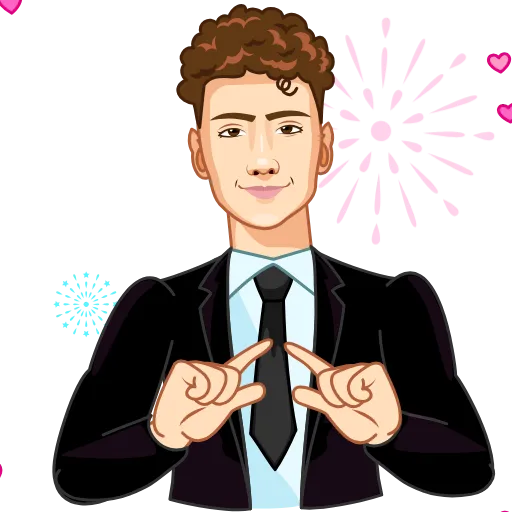 😘 Стикер «Reelsmentor» для Telegram