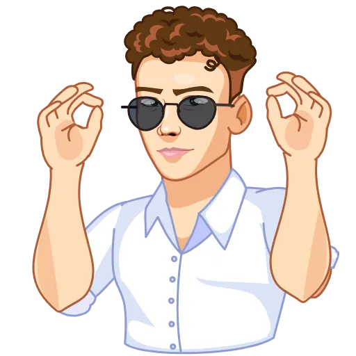 😉 Стикер «Reelsmentor» для Telegram
