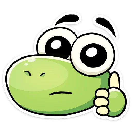 👍 Стикер «Дин» для Telegram