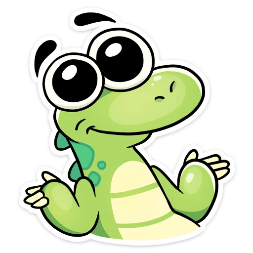 🤷‍♂ Стикер «Дин» для Telegram