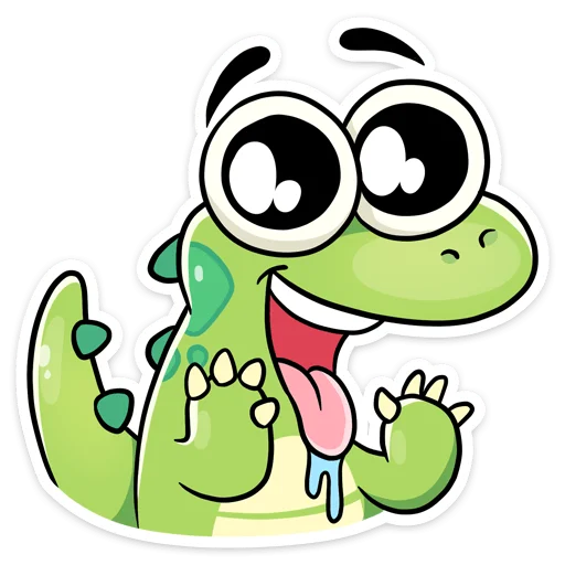 🤩 Стикер «Дин» для Telegram