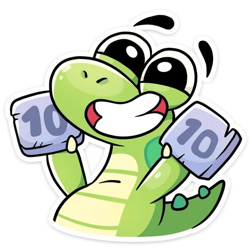 🔟 Стикер «Дин» для Telegram