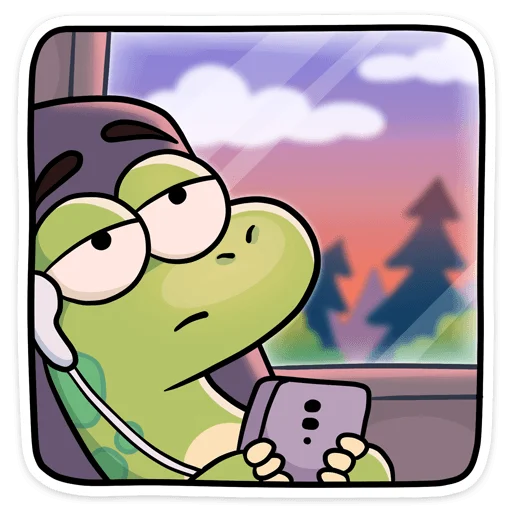 😐 Стикер «Дин» для Telegram