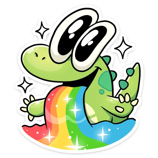 🤩 Стикер «Дин» для Telegram