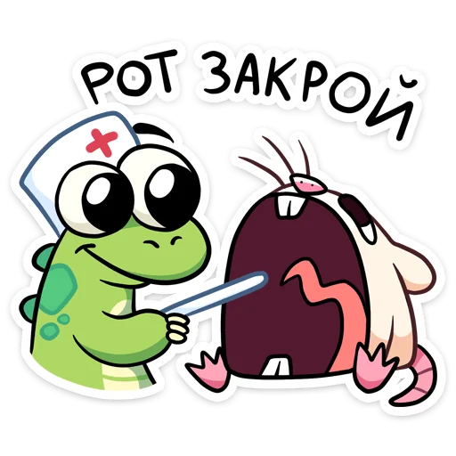🚑 Стикер «Дин» для Telegram