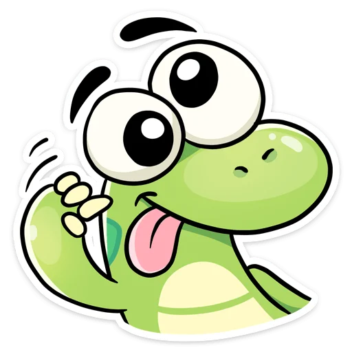 😋 Стикер «Дин» для Telegram