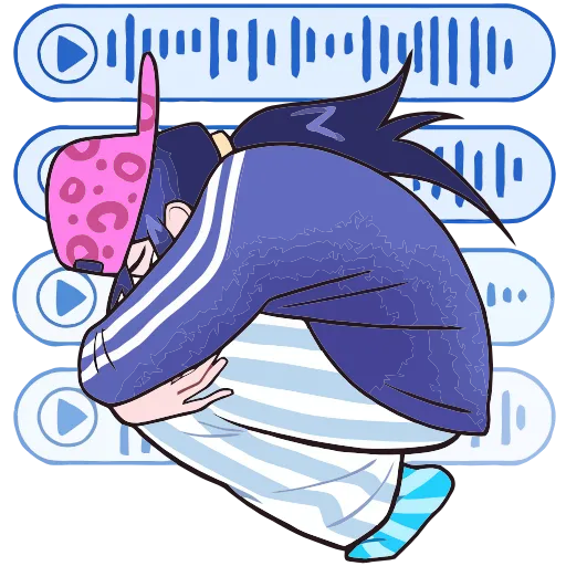 😫 Эмодзи «Дина» для Telegram