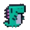 Стикер 4 Dinablinemoji