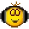 Стикер 33 Dinablinemoji