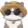 Стикер 6 Dinablinemoji