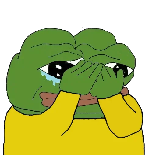 😭 Стикер «DINGDANGSHEQU» для Telegram