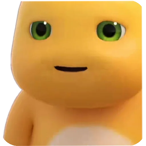 😐 Стикер «Dino Kuning Cute» для Telegram