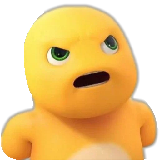 🤨 Стикер «Dino Kuning Cute» для Telegram
