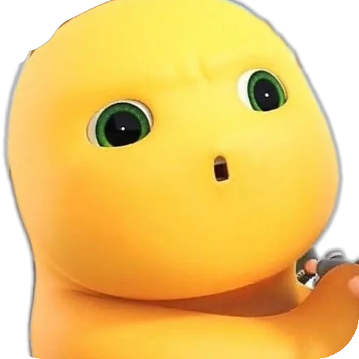 🧸 Стикер «Dino Kuning Cute» для Telegram