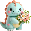 💐 Эмодзи «Милый Дино» для Telegram