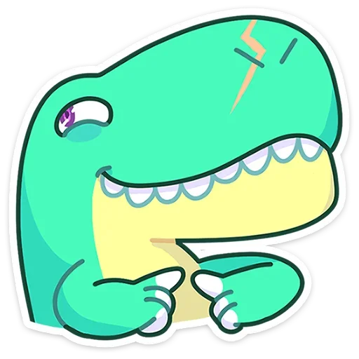 😄 Стикер «Тираннозавр Драгор» для Telegram