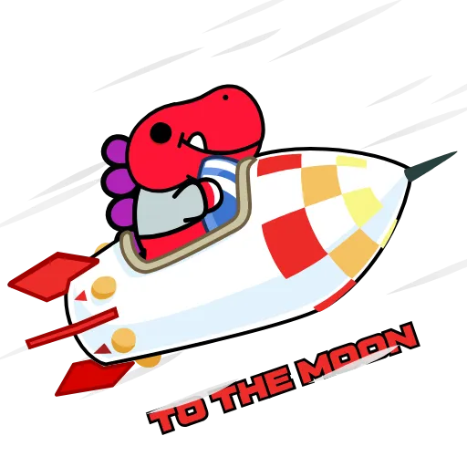🚀 Стикер «DINO ASC 20» для Telegram