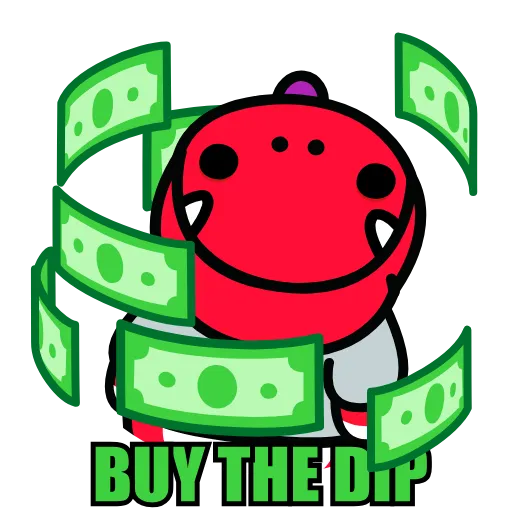 🤑 Стикер «DINO ASC 20» для Telegram