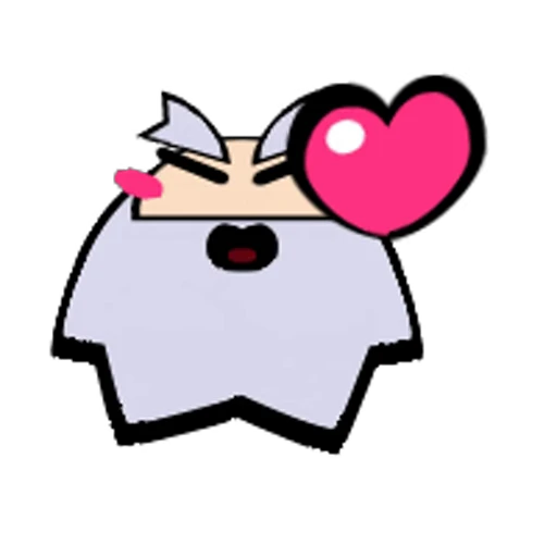 🥰 Стикер «диномайк» для Telegram