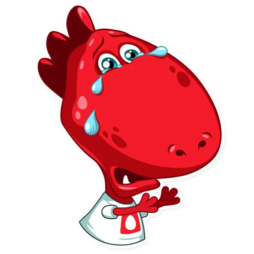 😢 Стикер «dino_mts» для Telegram
