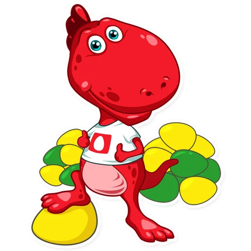 👍 Стикер «dino_mts» для Telegram