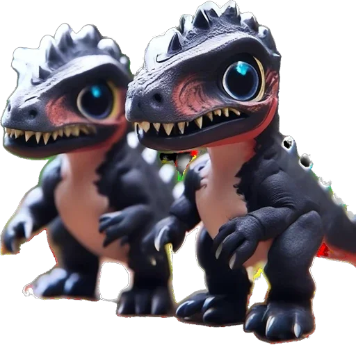 🦖 Стикер «Милые динозавры» для Telegram