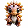 🦖 Эмодзи «милые динозавры» для Telegram