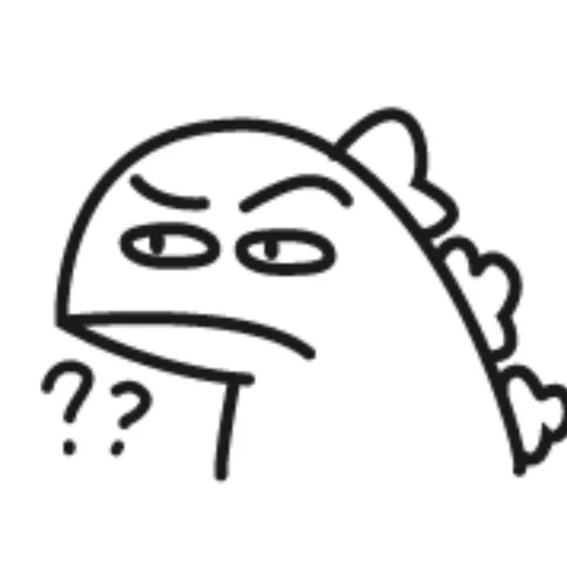🦖 Стикер «小恐龙高清版» для Telegram